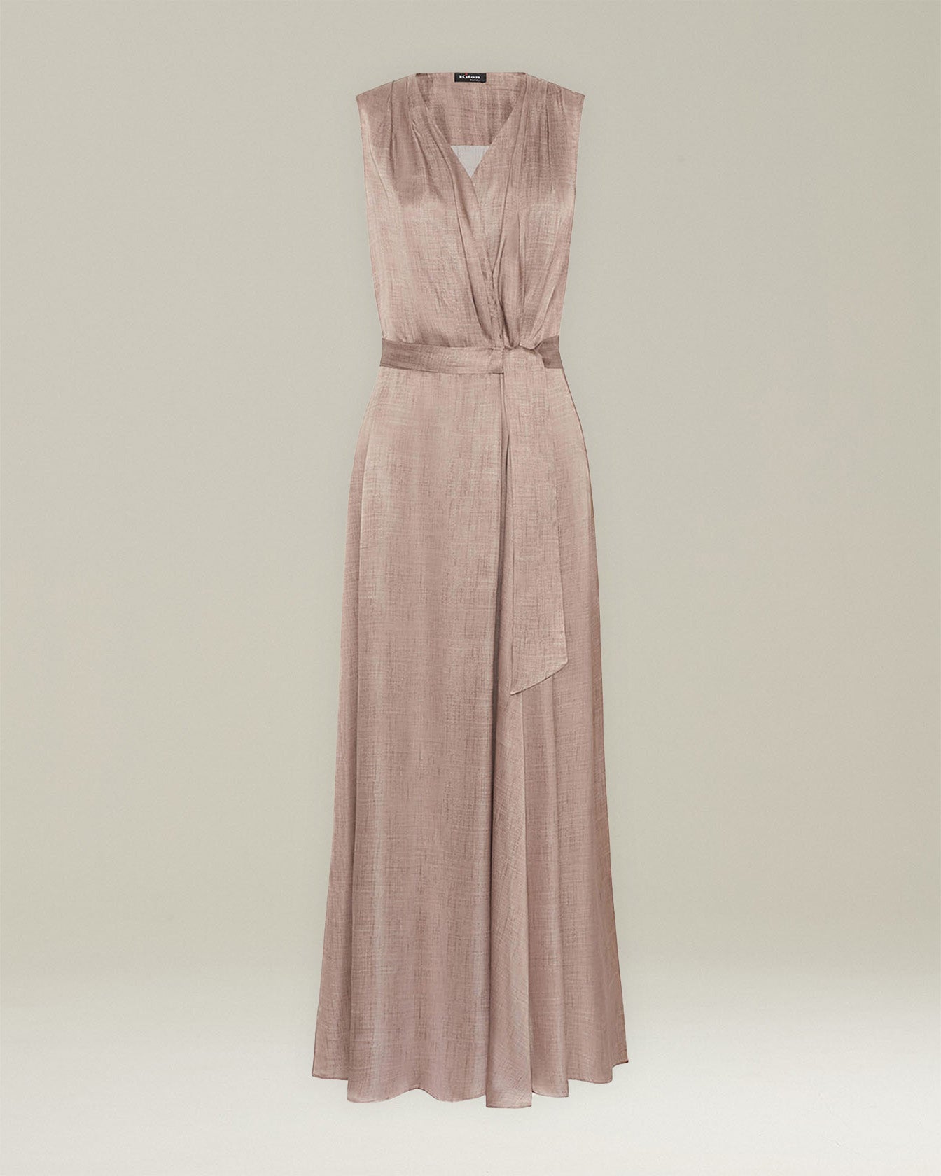 LONG SILK DRESS