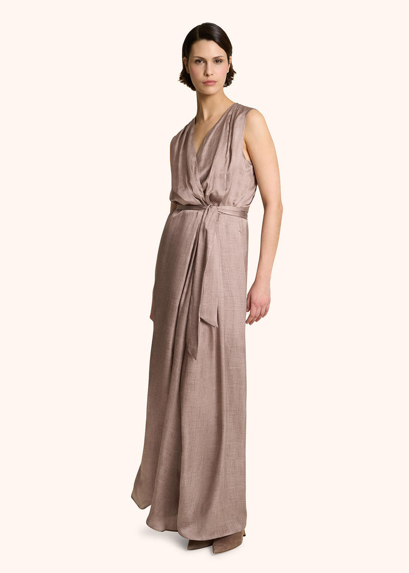 LONG SILK DRESS