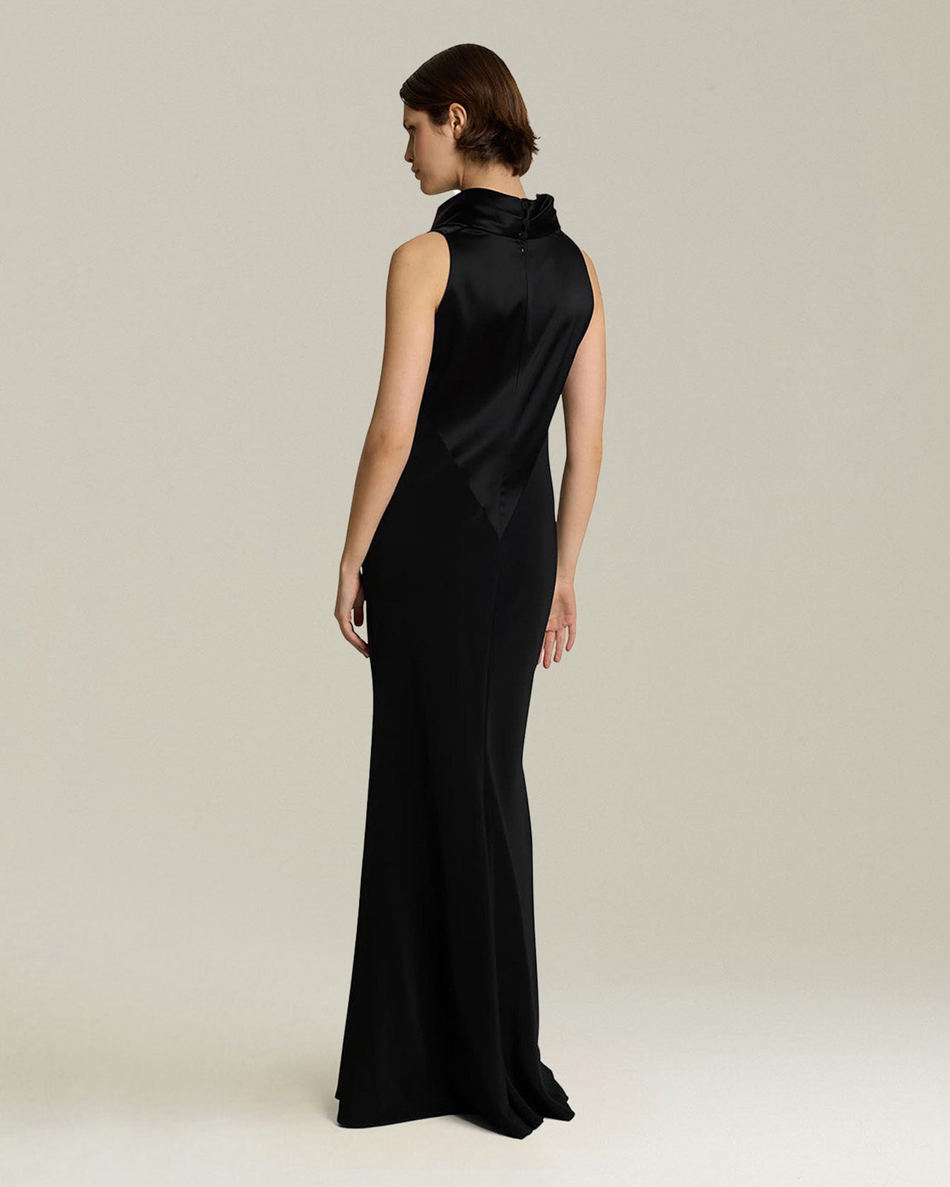 SILK EVENING GOWN