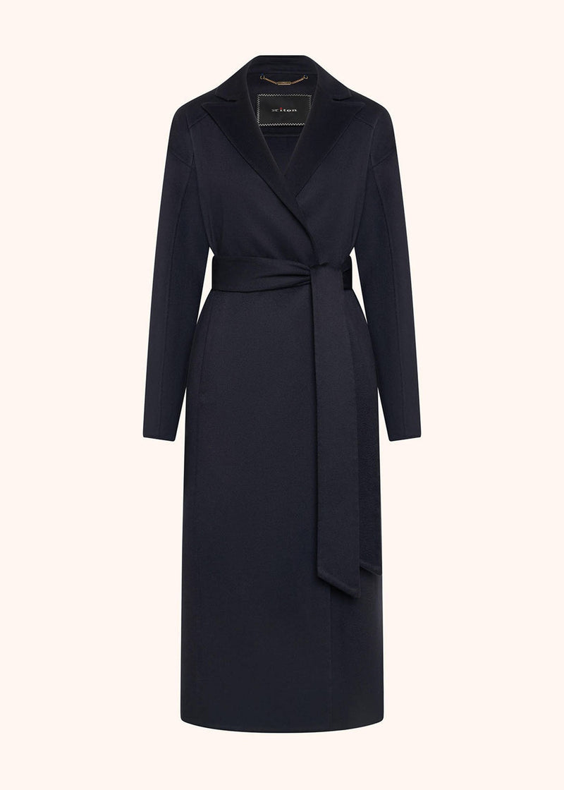 DOUBLE-BREASTED CASHMERE DOUBLE CLOTH COAT