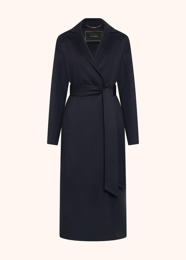 DOUBLE-BREASTED CASHMERE DOUBLE CLOTH COAT