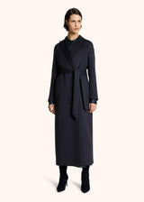 DOUBLE-BREASTED CASHMERE DOUBLE CLOTH COAT