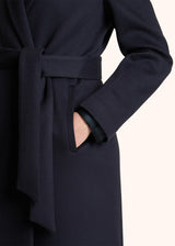 DOUBLE-BREASTED CASHMERE DOUBLE CLOTH COAT