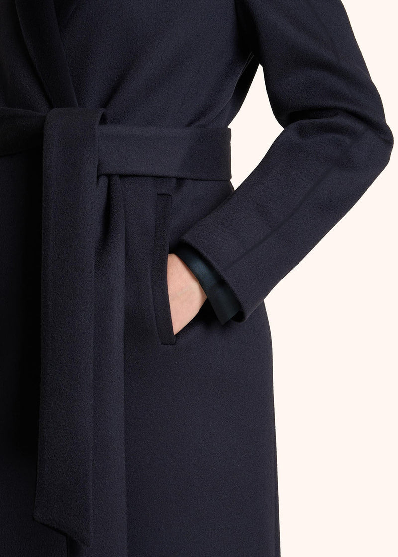 DOUBLE-BREASTED CASHMERE DOUBLE CLOTH COAT