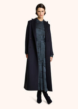 DOUBLE-BREASTED CASHMERE DOUBLE CLOTH COAT