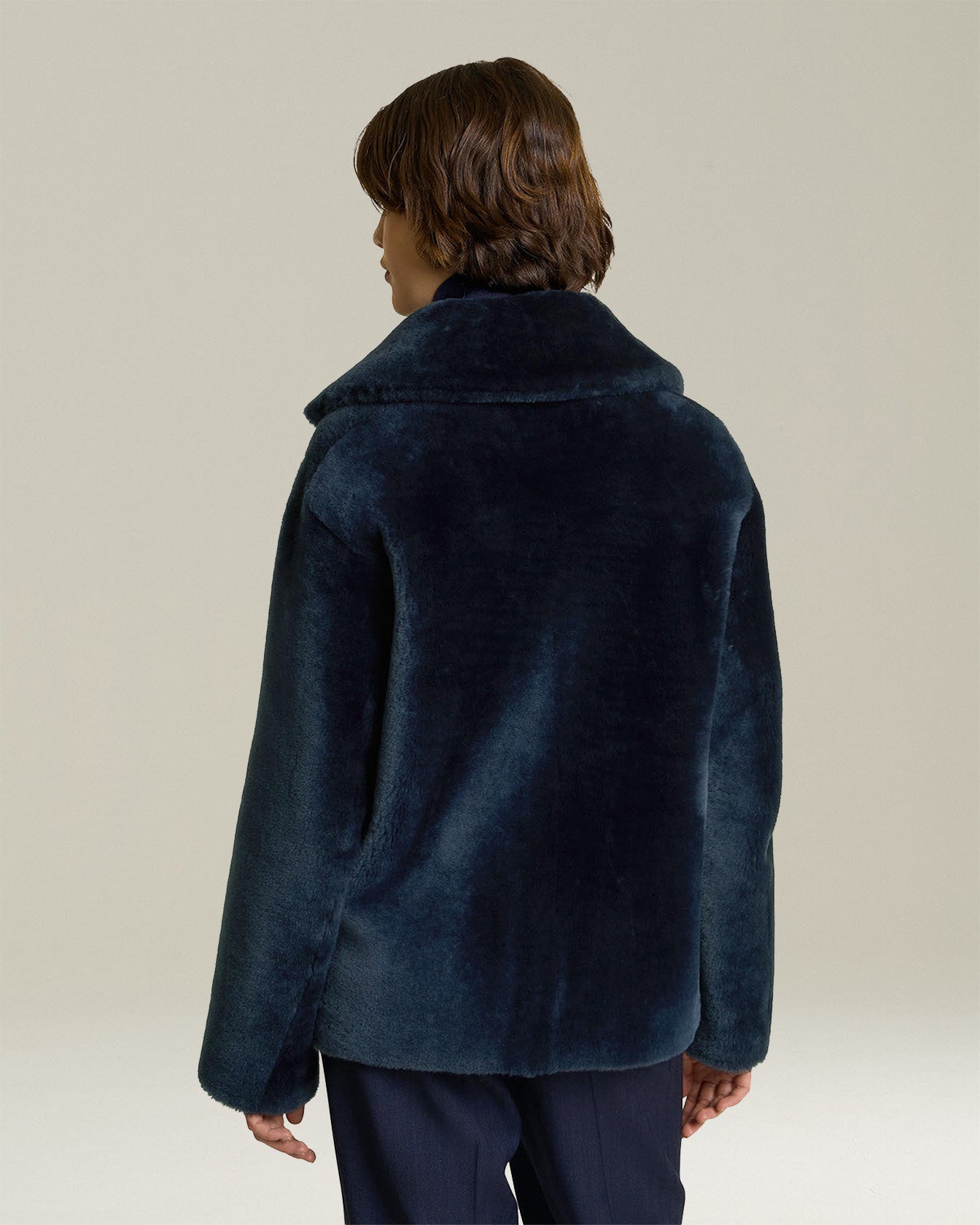 REVERSIBLE SHEARLING JACKET