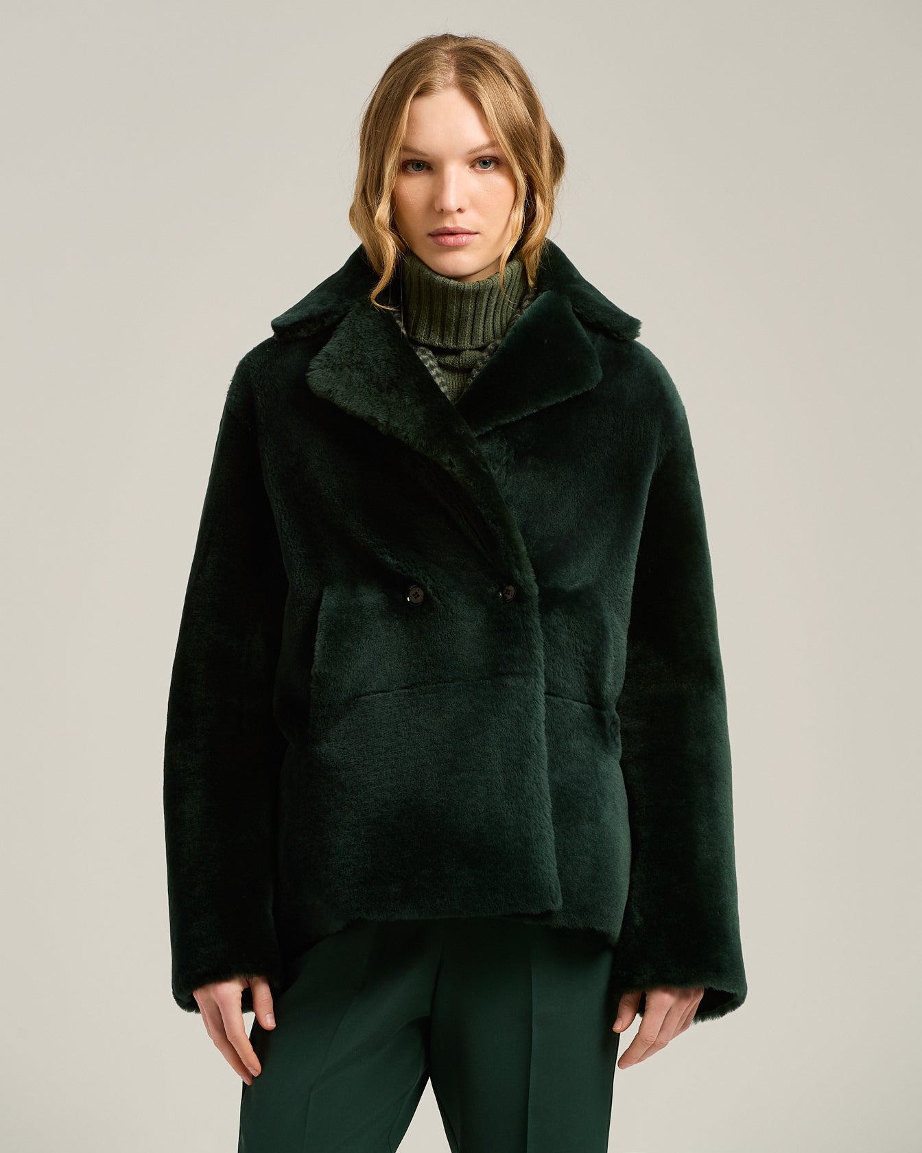 GIACCA SHEARLING REVERSIBILE