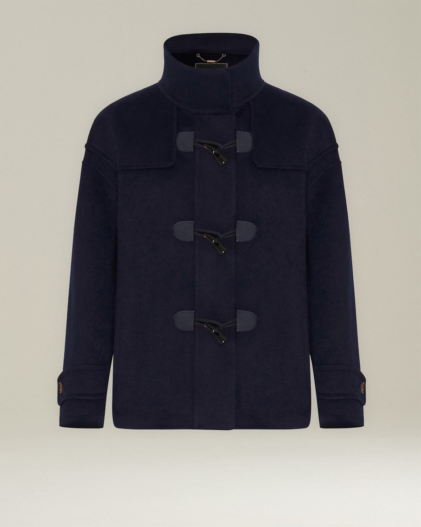 SHORT CASHMERE DUFFLE COAT