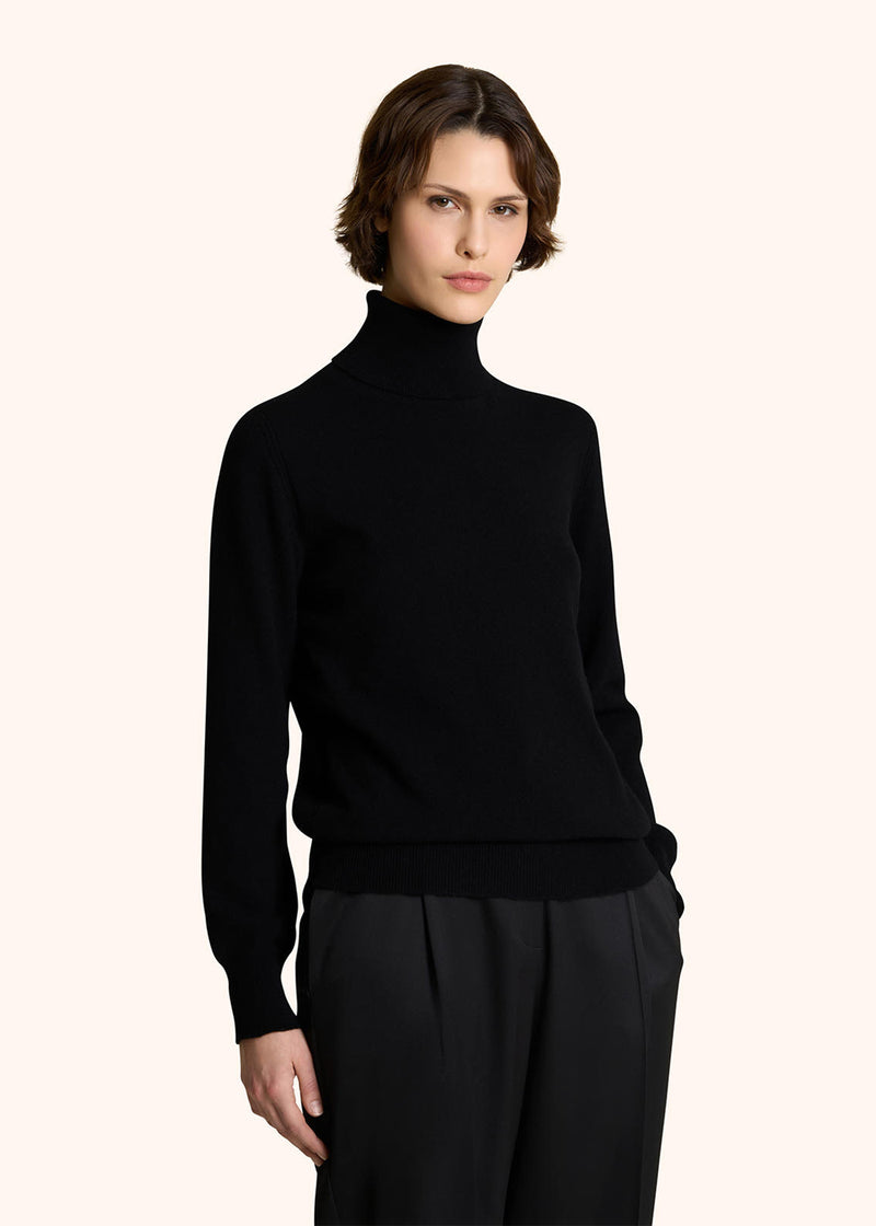 CASHMERE POLO NECK JUMPER