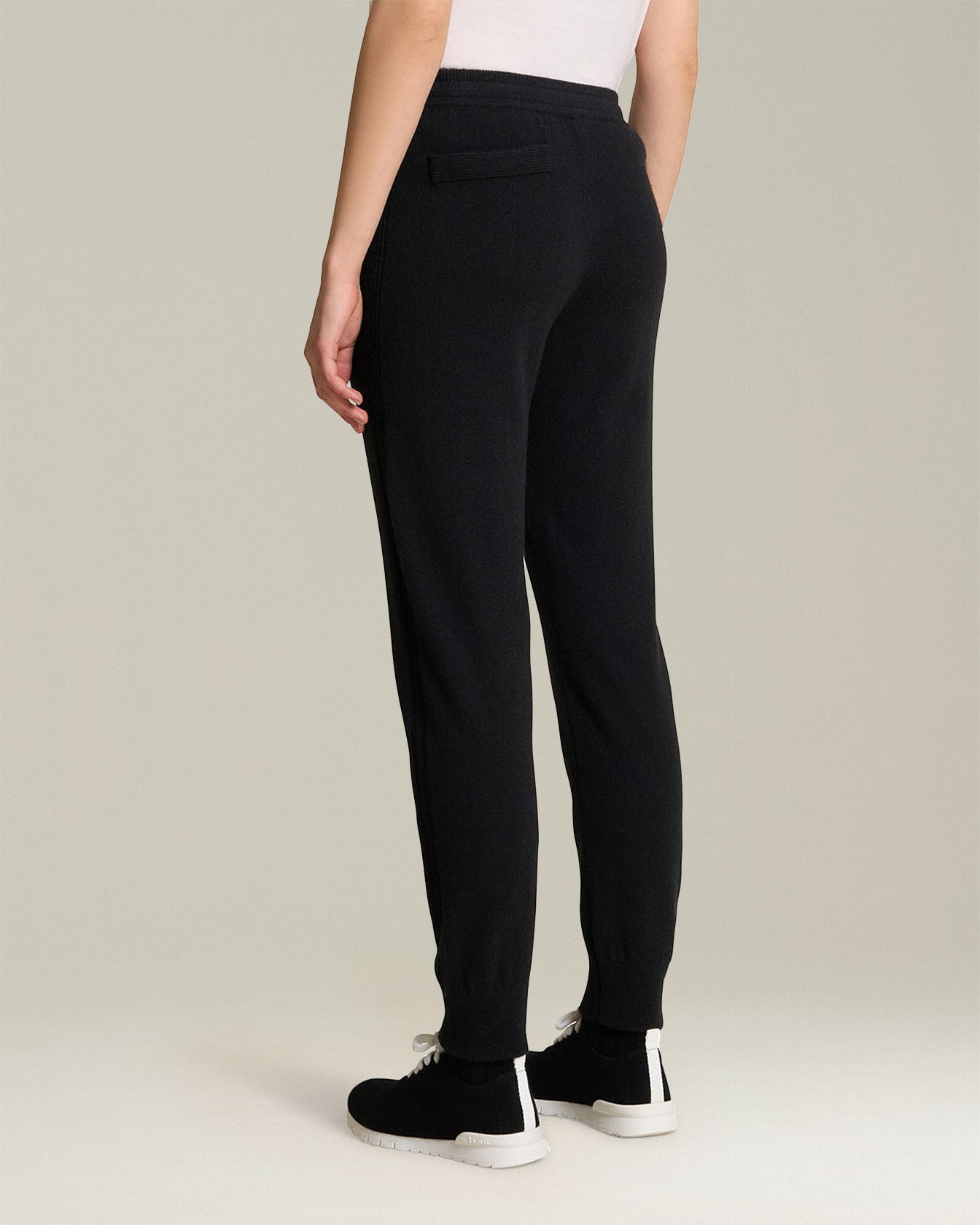 CASHMERE KNIT RELAXED TROUSERS