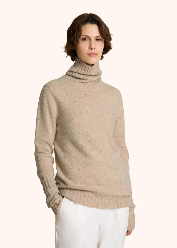 CASHMERE POLO NECK JUMPER