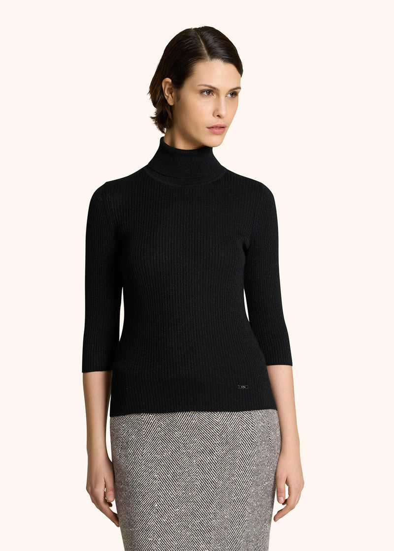 SWEATER HIGH NECK WOOL