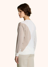 WOOL AND SILK V-NECK JUMPER