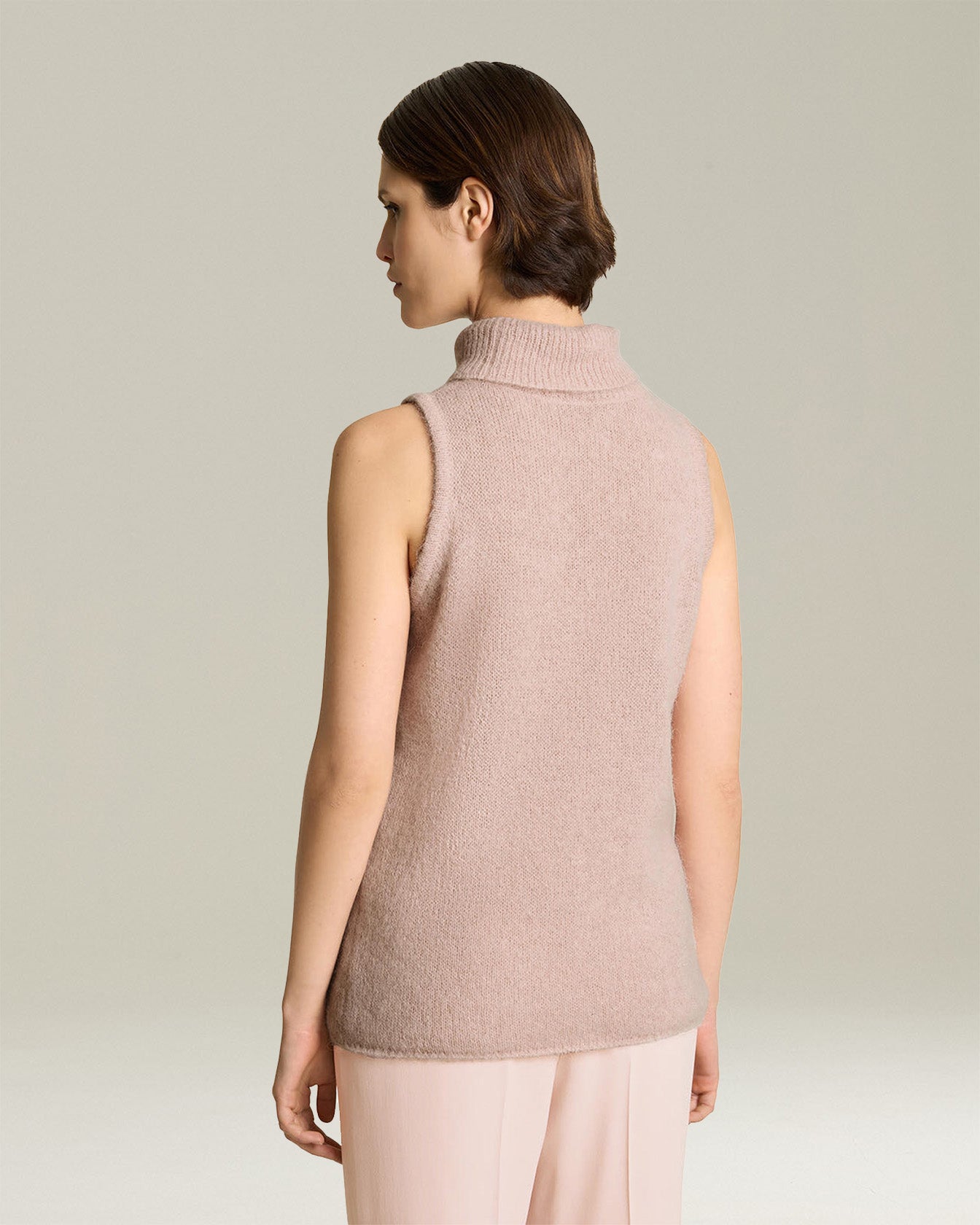 ALPACA POLO NECK JUMPER