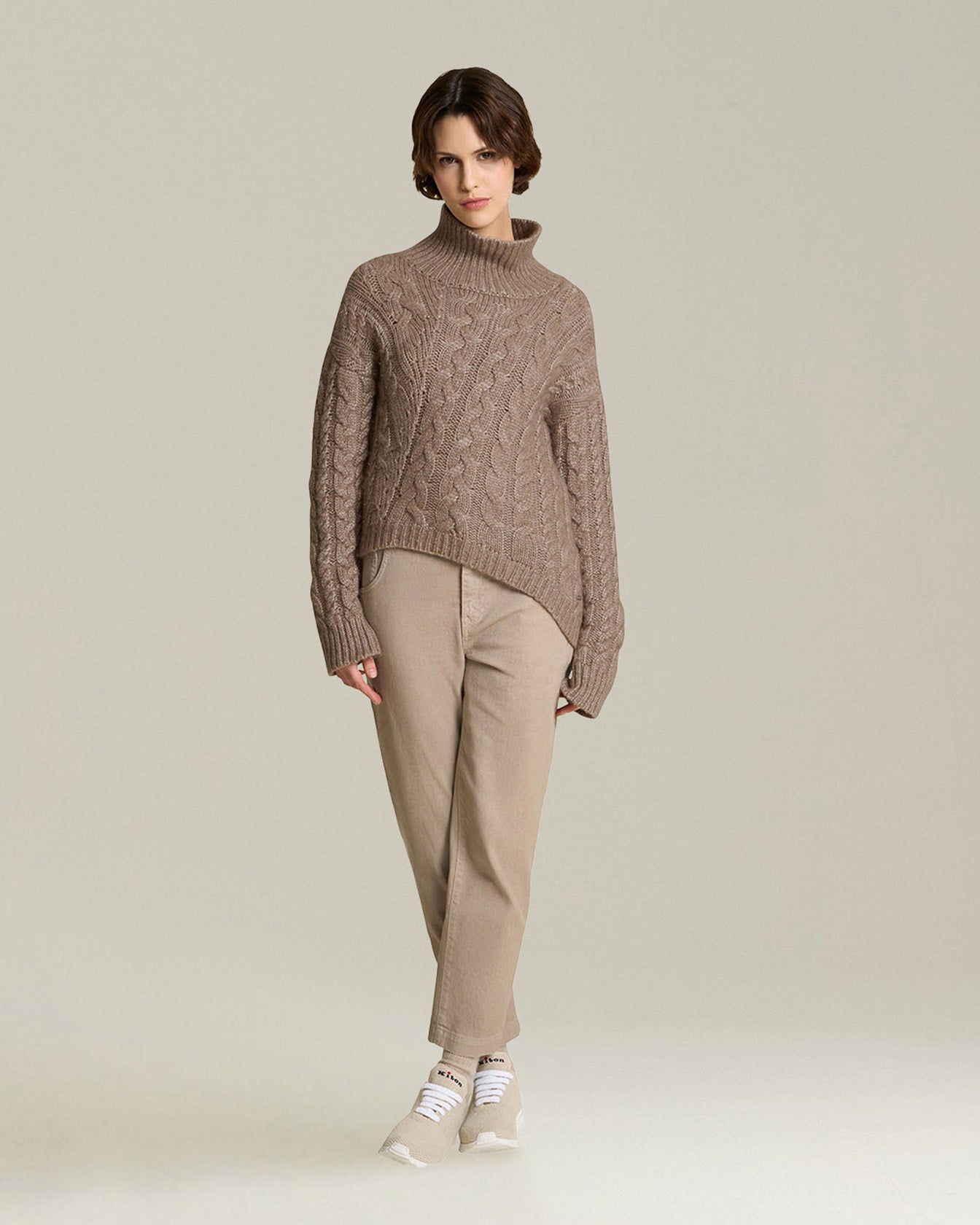 CASHMERE AND SILK JUMPER