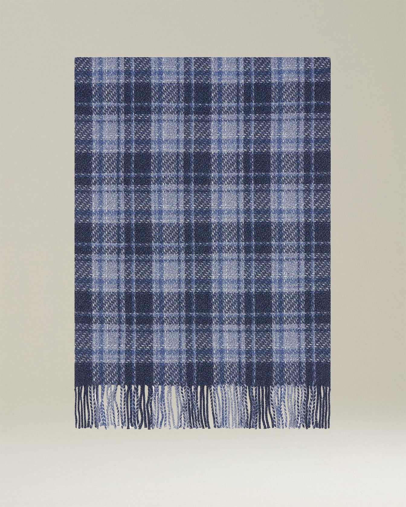 SCIARPA CASHMERE A QUADRI