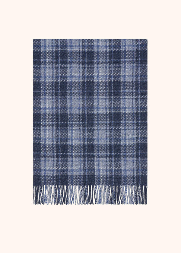 CHECKED CASHMERE SCARF