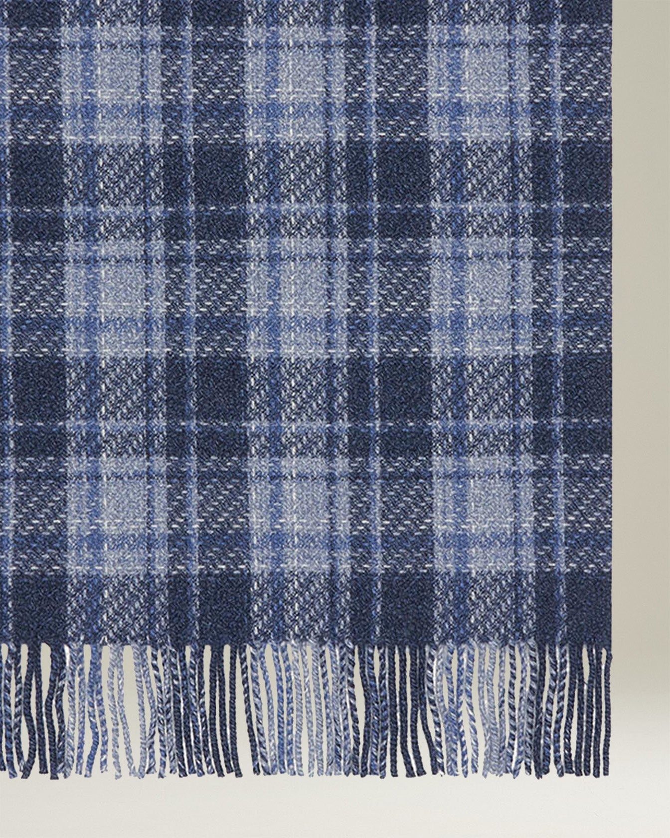 SCIARPA CASHMERE A QUADRI