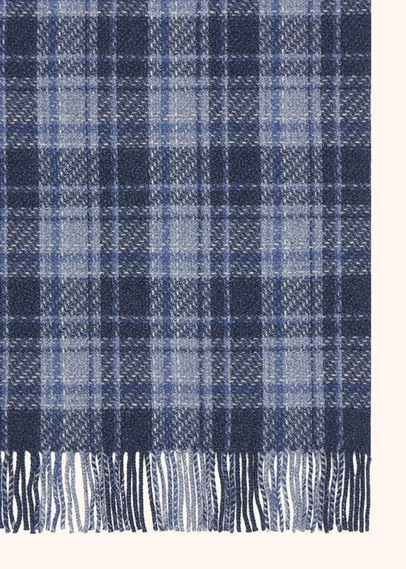 CHECKED CASHMERE SCARF