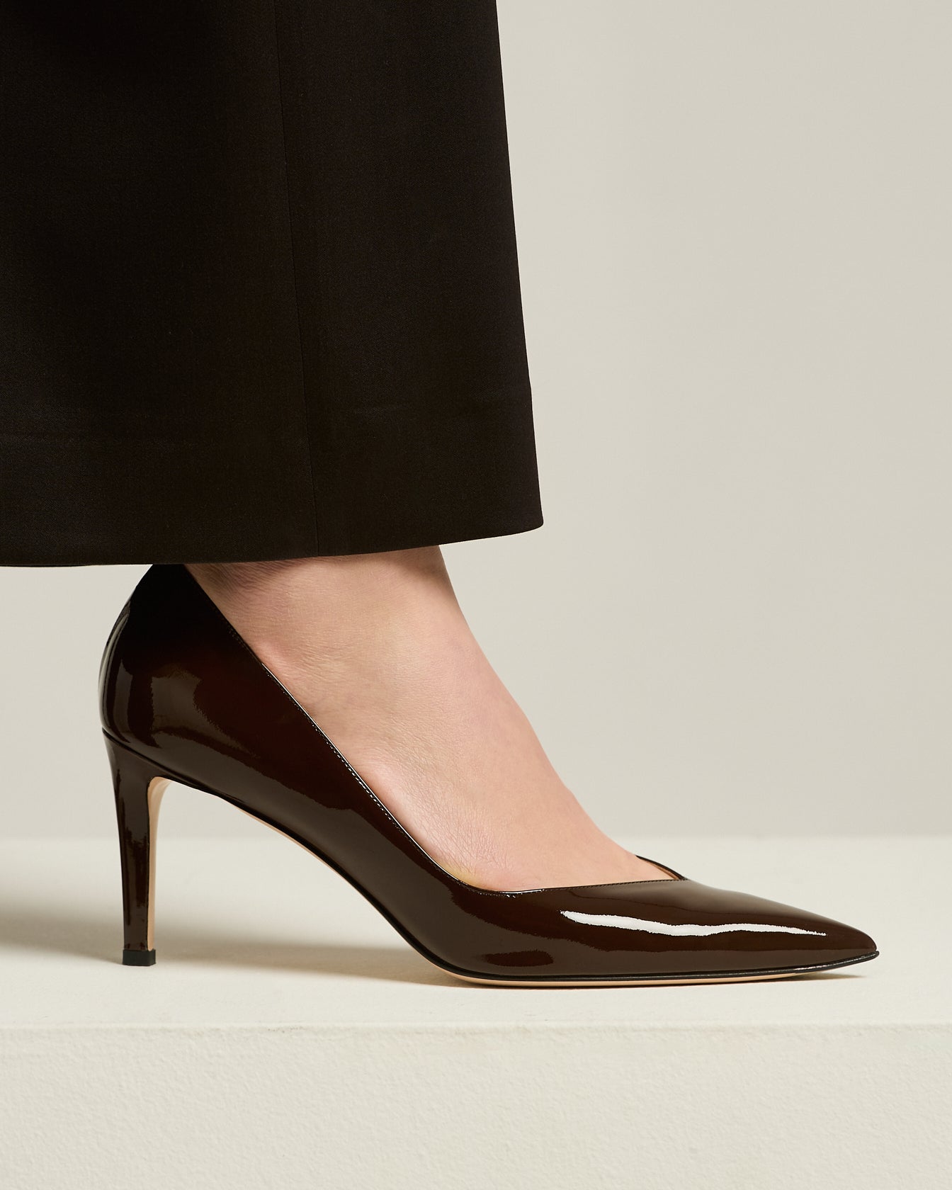 SCARPE DÉCOLLETÉ IN PELLE VERNICIATA