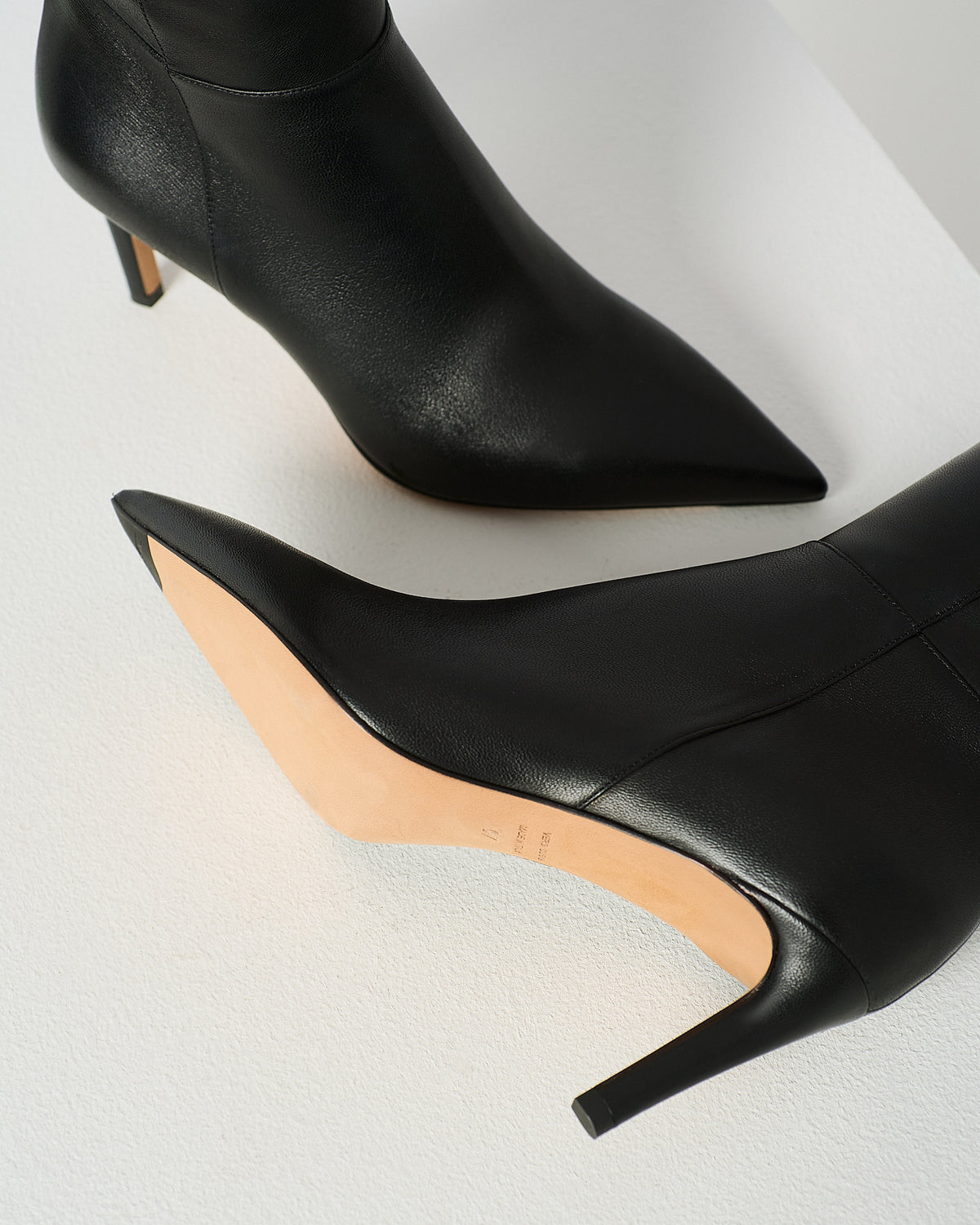 BLACK LAMBSKIN BOOT 3