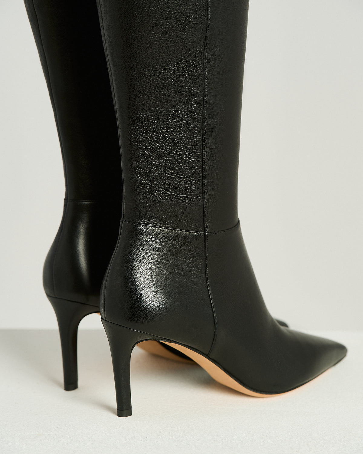 BLACK LAMBSKIN BOOT 4