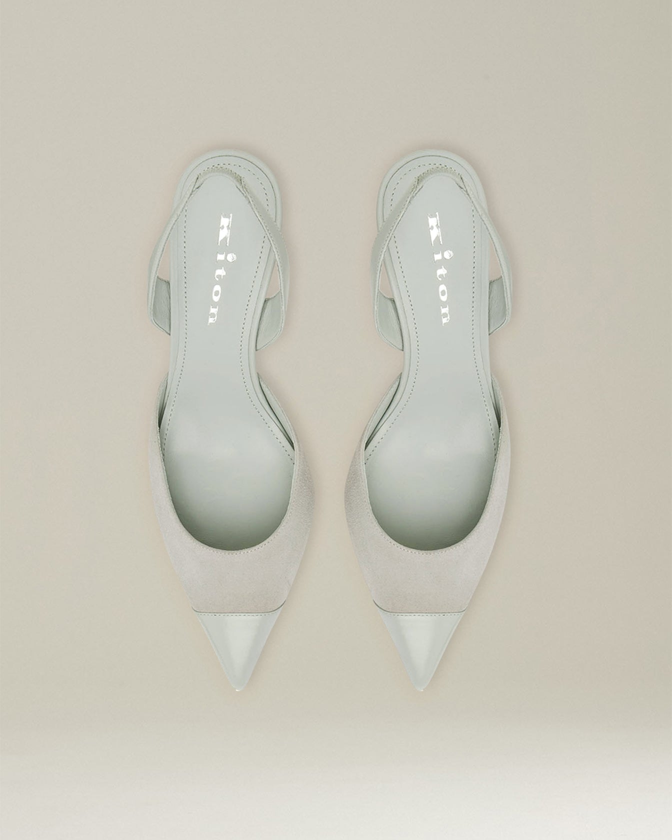 DÉCOLLETÉ SLINGBACK IN PELLE SCAMOSCIATA