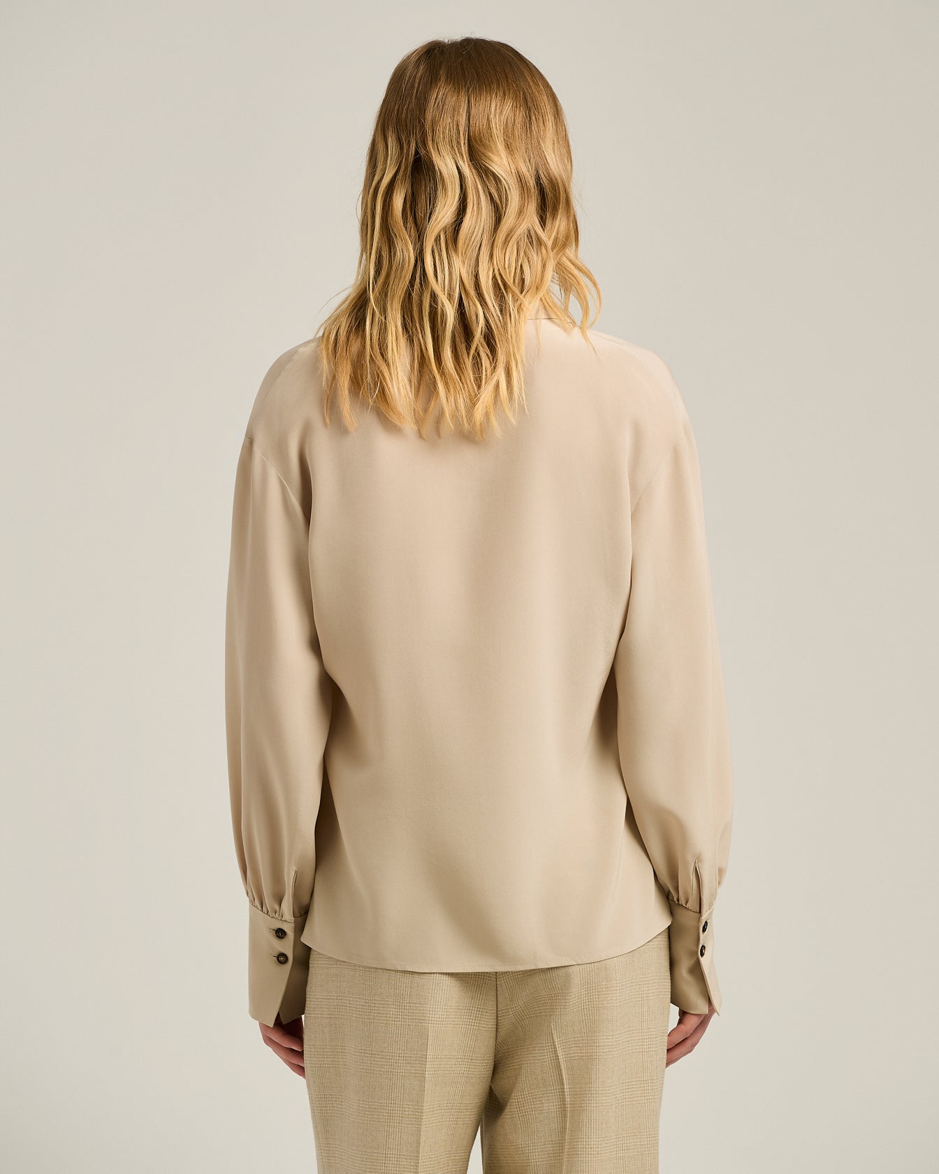 SILK POLO SHIRT