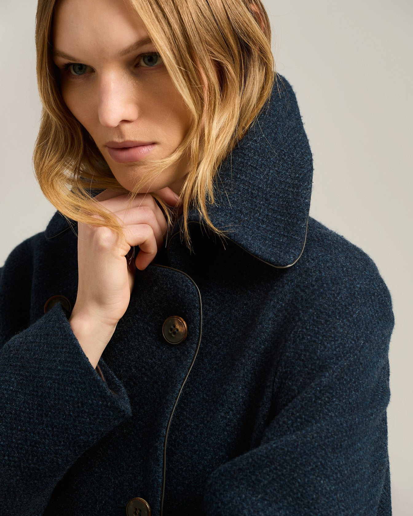 CABAN DOPPIOPETTO IN PURO CASHMERE