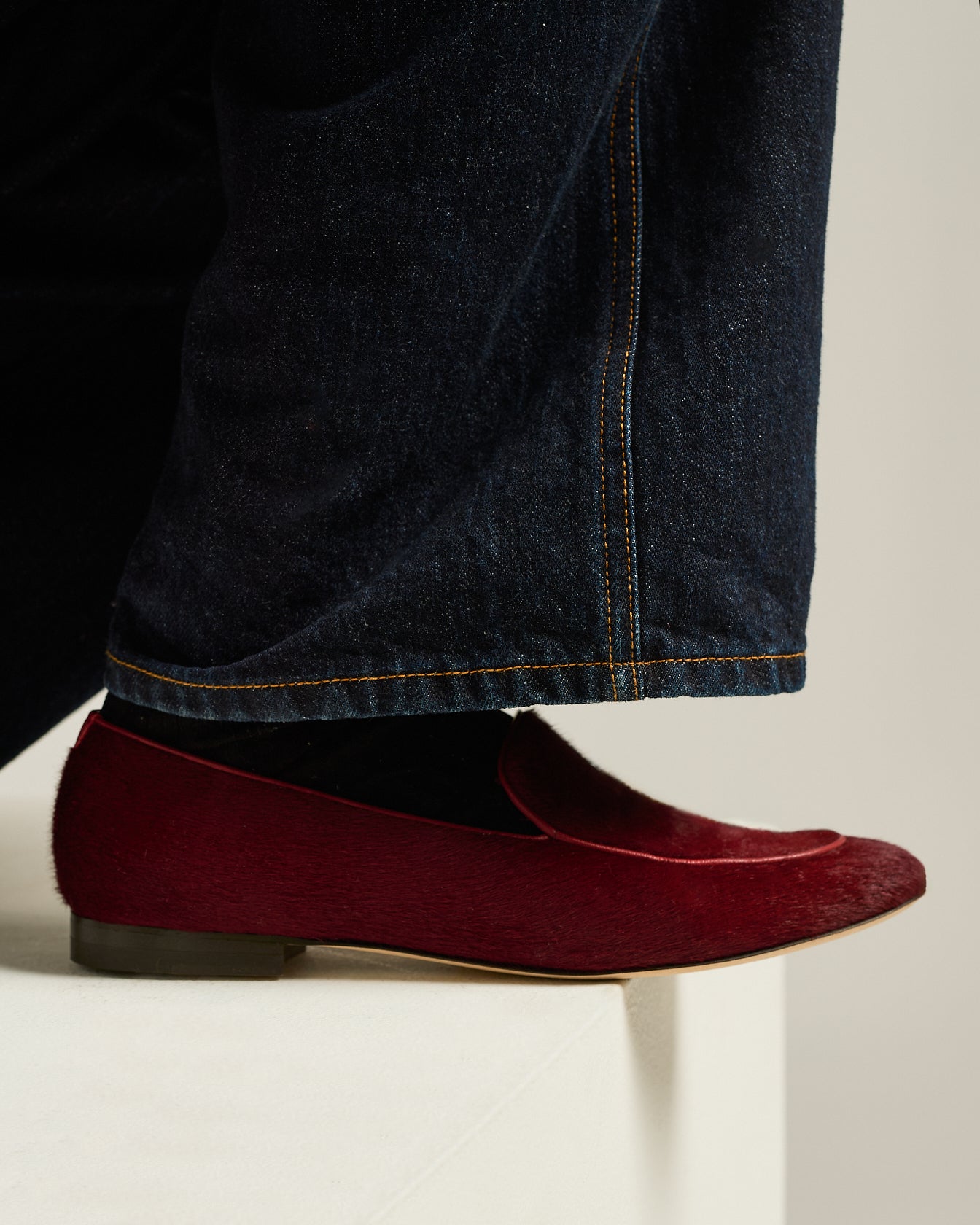 MOCASSINO  CALFHAIR