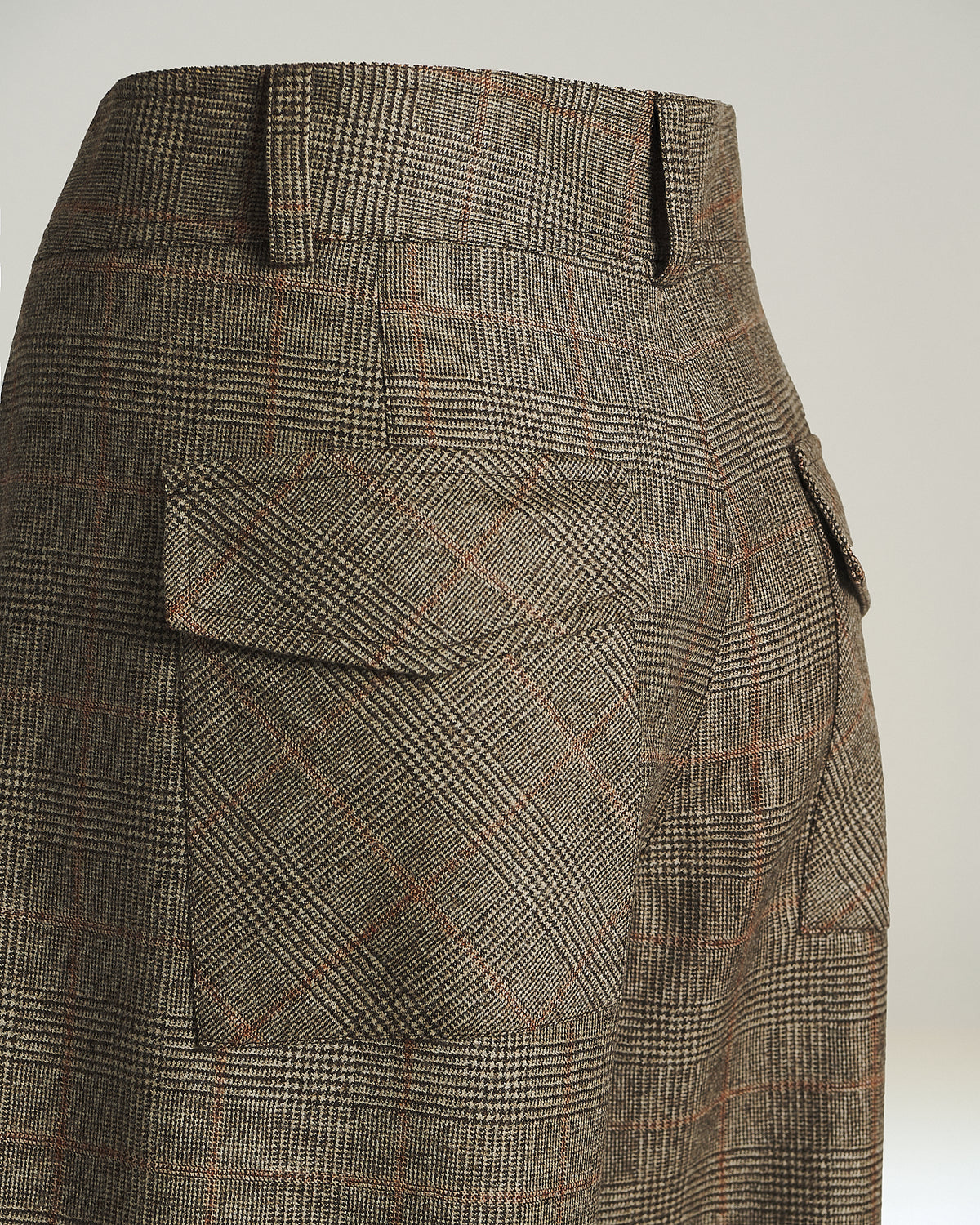 RUST WOOL PANTS 3