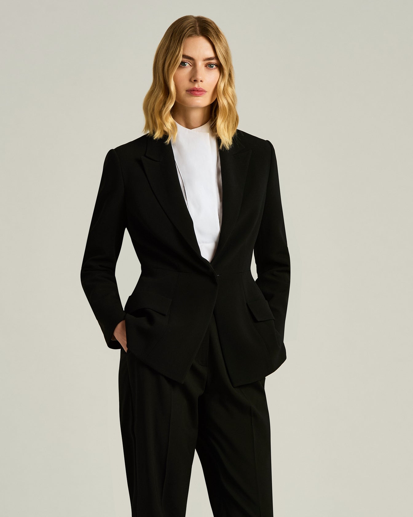 TAILORED BRIGHT TWEED JACKET