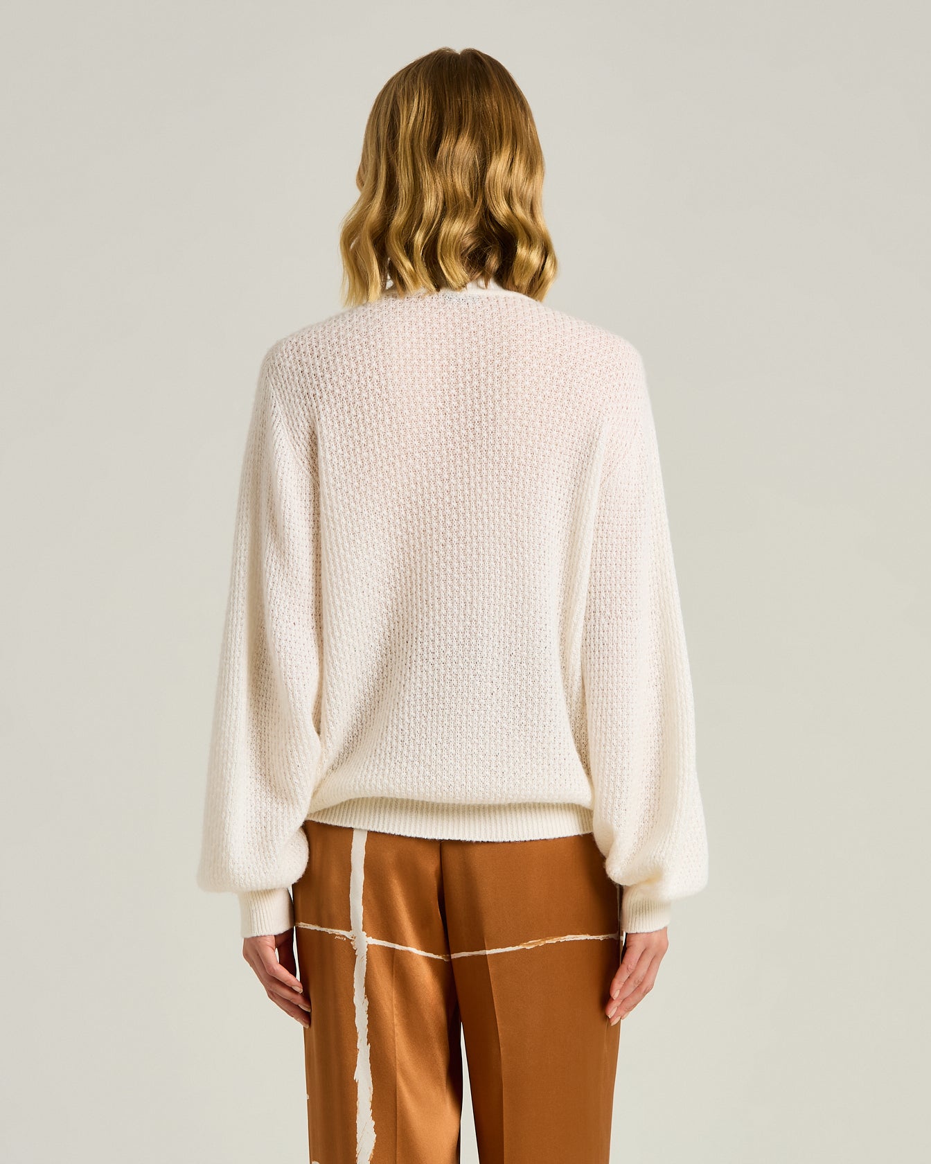 CARDIGAN IN FILATO PREGIATO