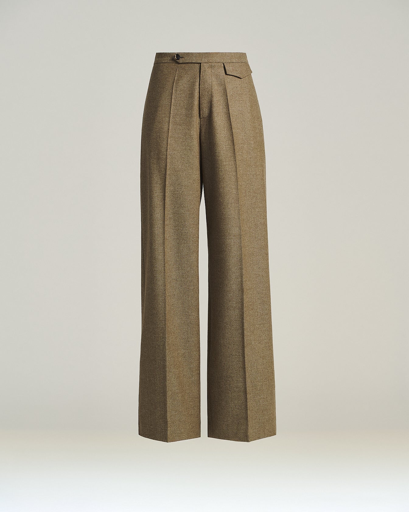 PANTALONI SARTORIALI IN LANA E CASHMERE