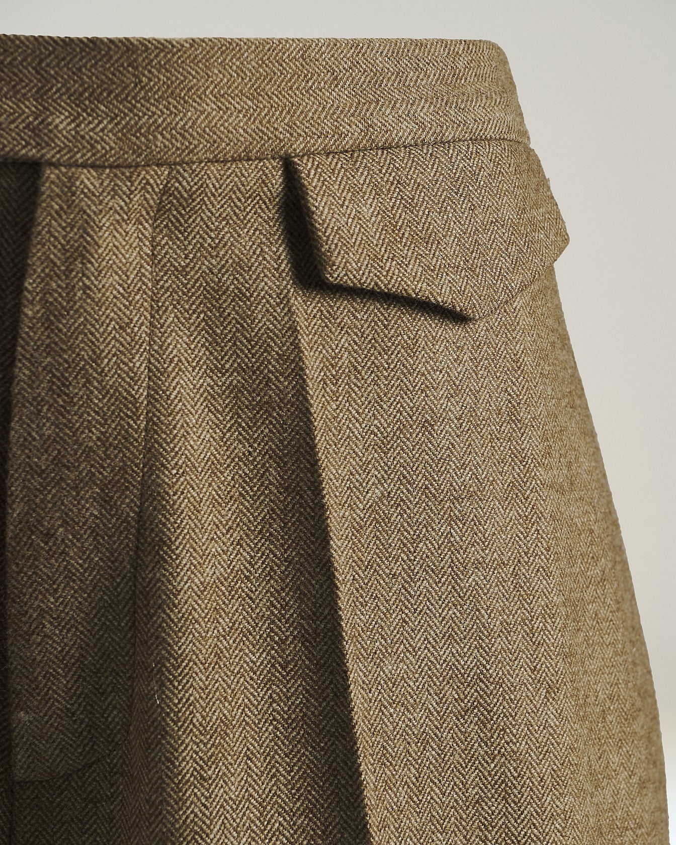 PANTALONI SARTORIALI IN LANA E CASHMERE