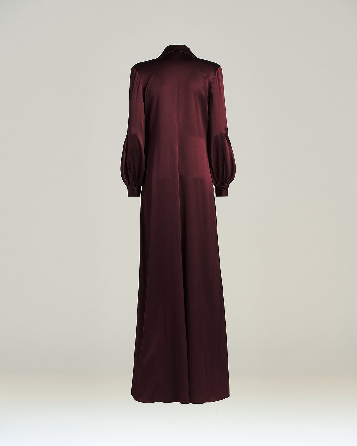 BORDEAUX SILK DRESS 2