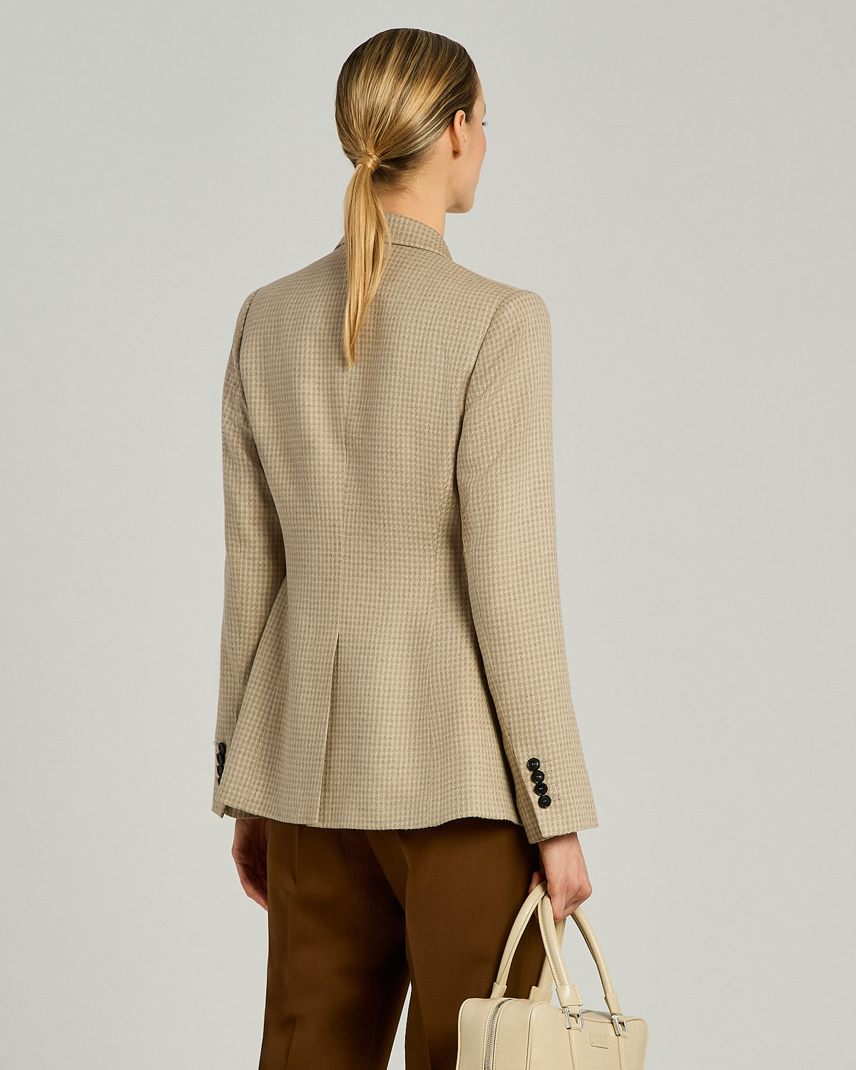 BEIGE CASHMERE JACKET 3