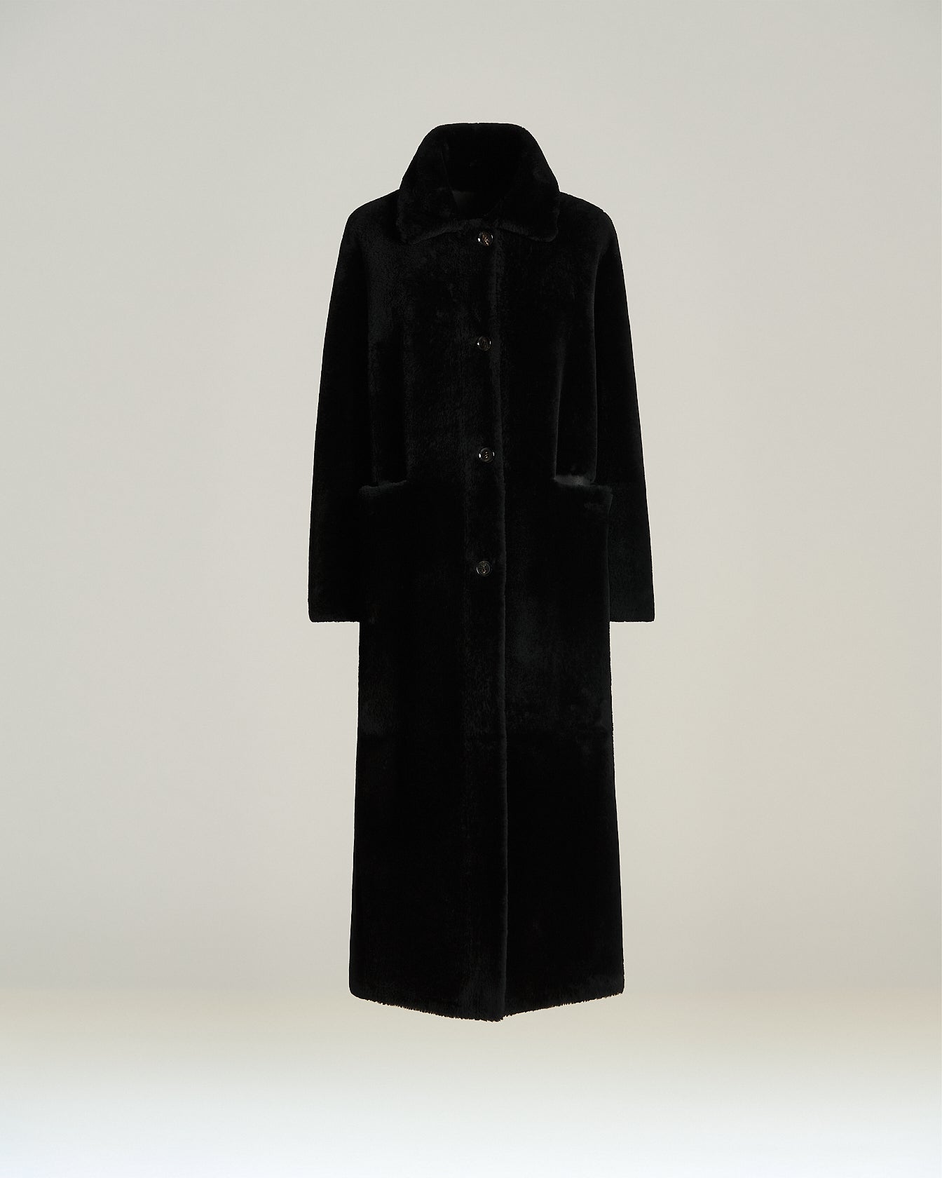 SOPRABITO REVERSIBILE IN SHEARLING