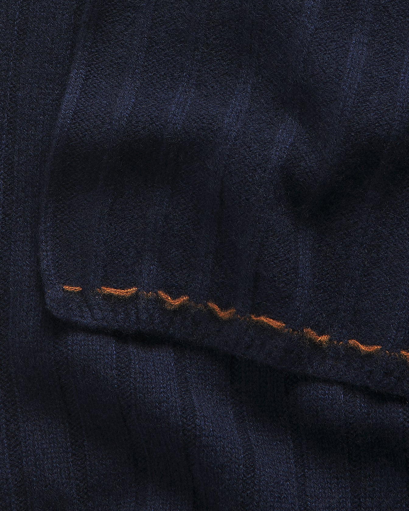 SCIARPA A COSTE IN PURO CASHMERE