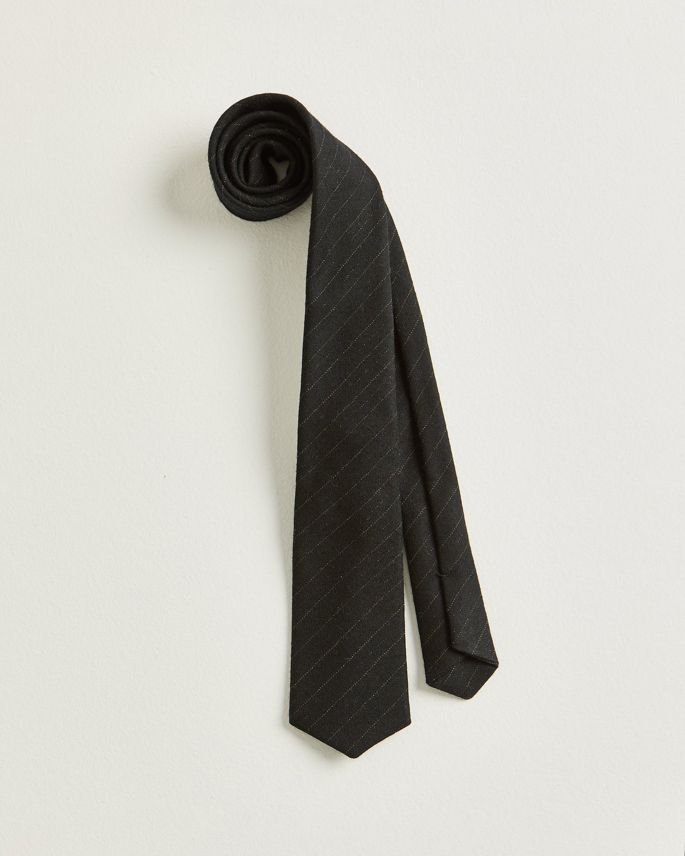 WOOL PINSTRIPE TIE