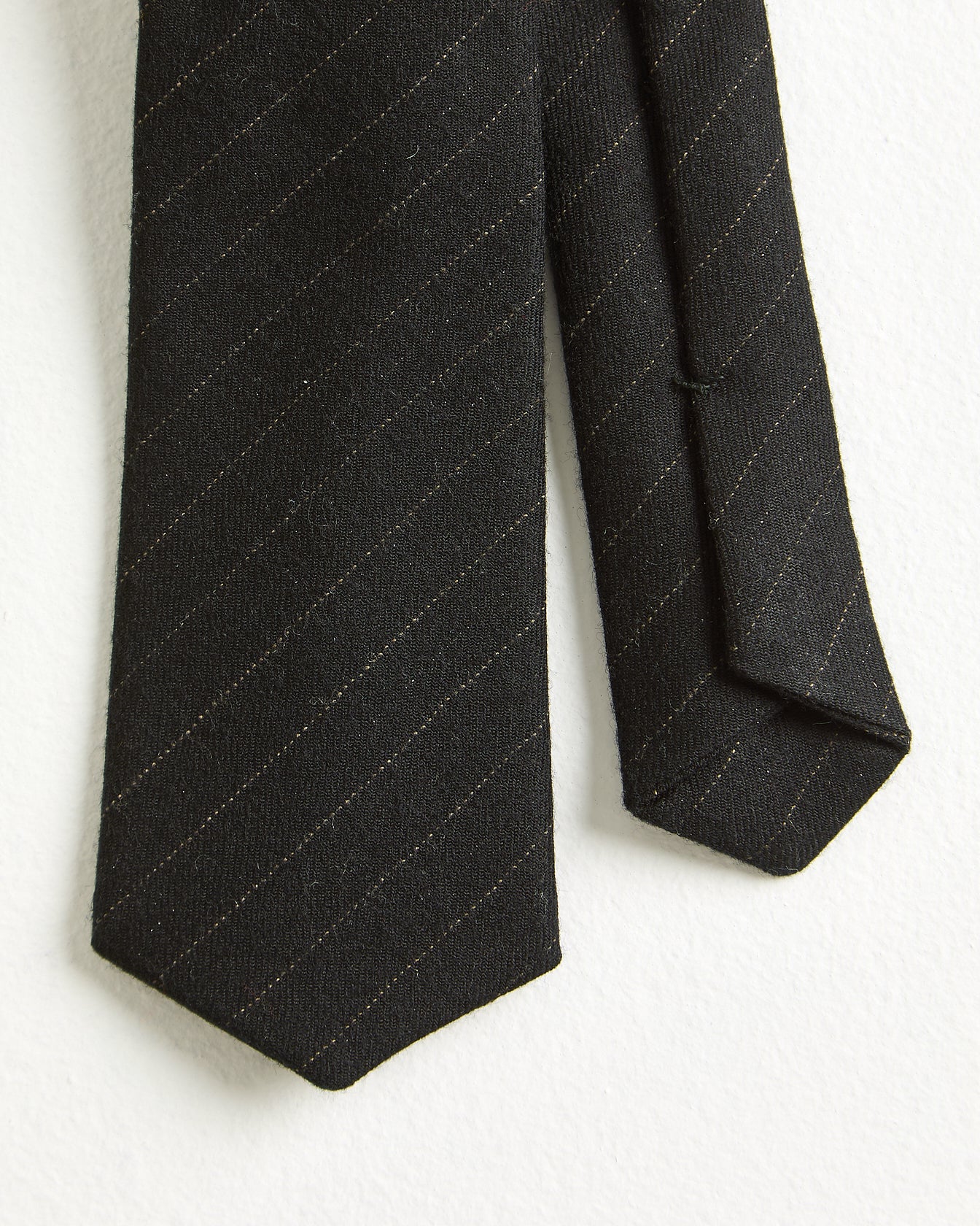 WOOL PINSTRIPE TIE
