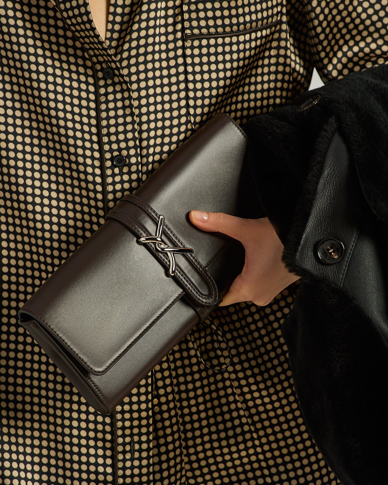 ISABEL POCHETTE IN PELLE