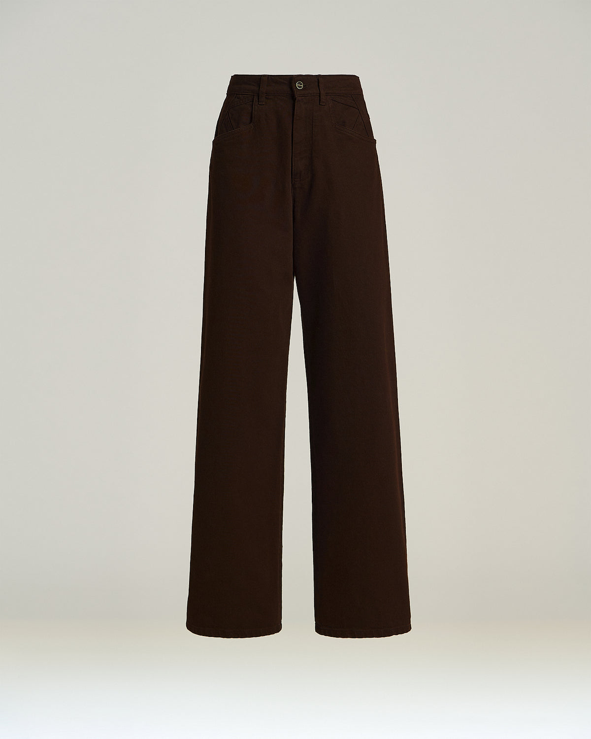 BROWN COTTON PANTS 1
