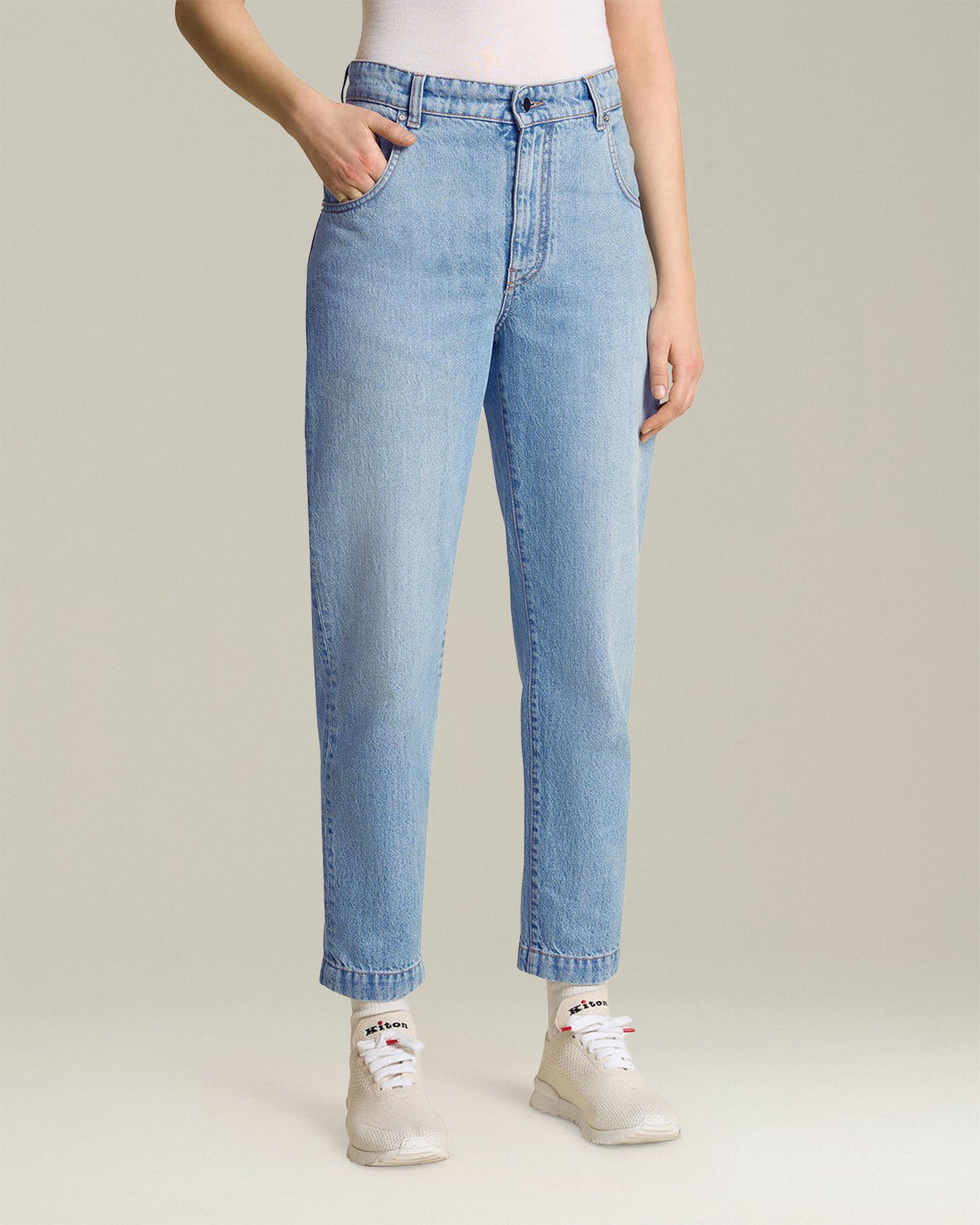 DENIM TAILORED JEANS