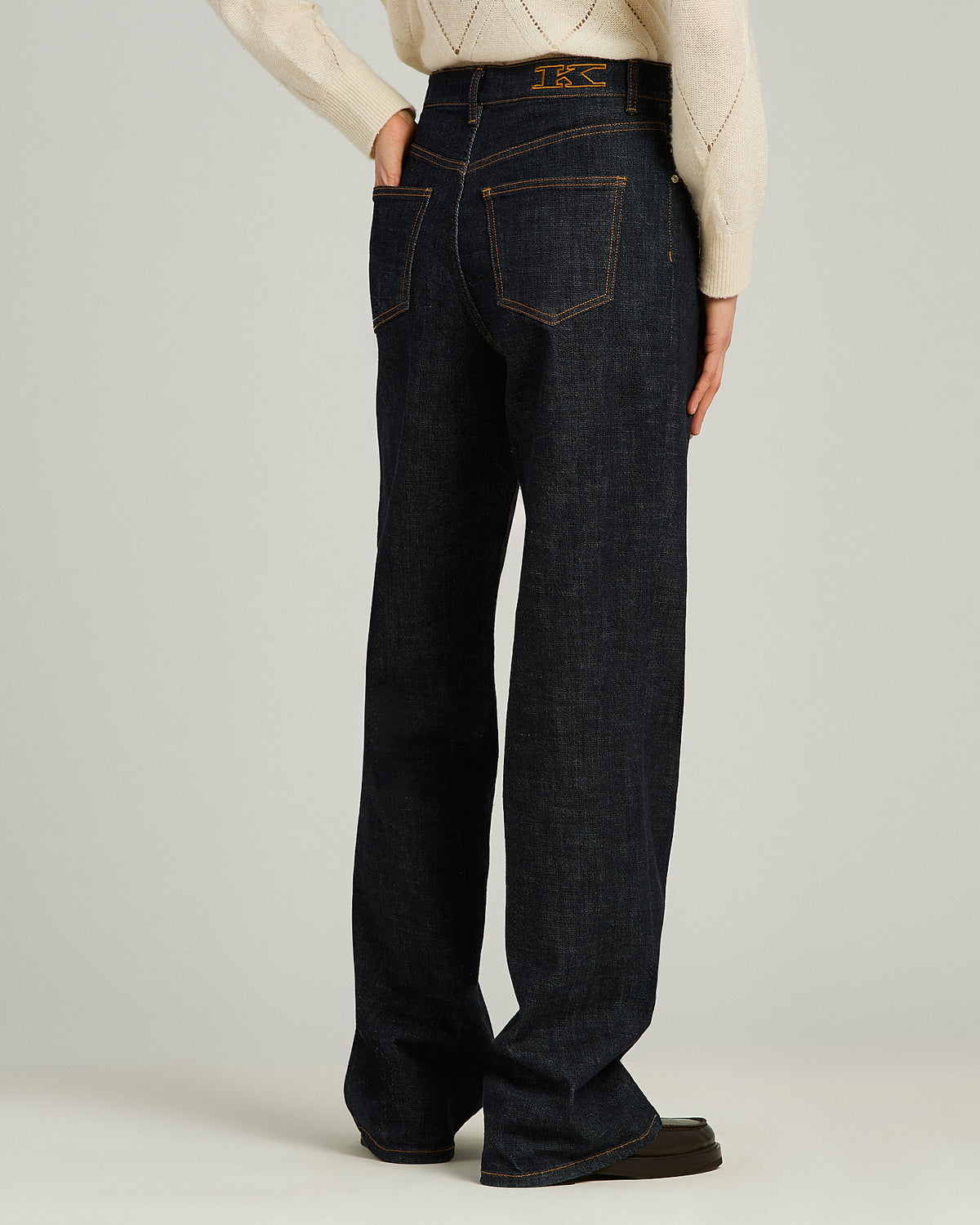 DARK BLUE COTTON PANTS 3