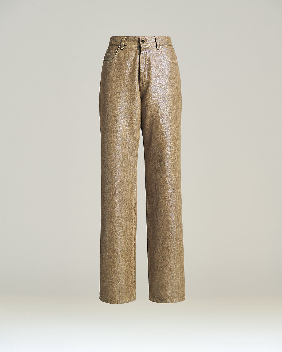 BEIGE COTTON PANTS 1