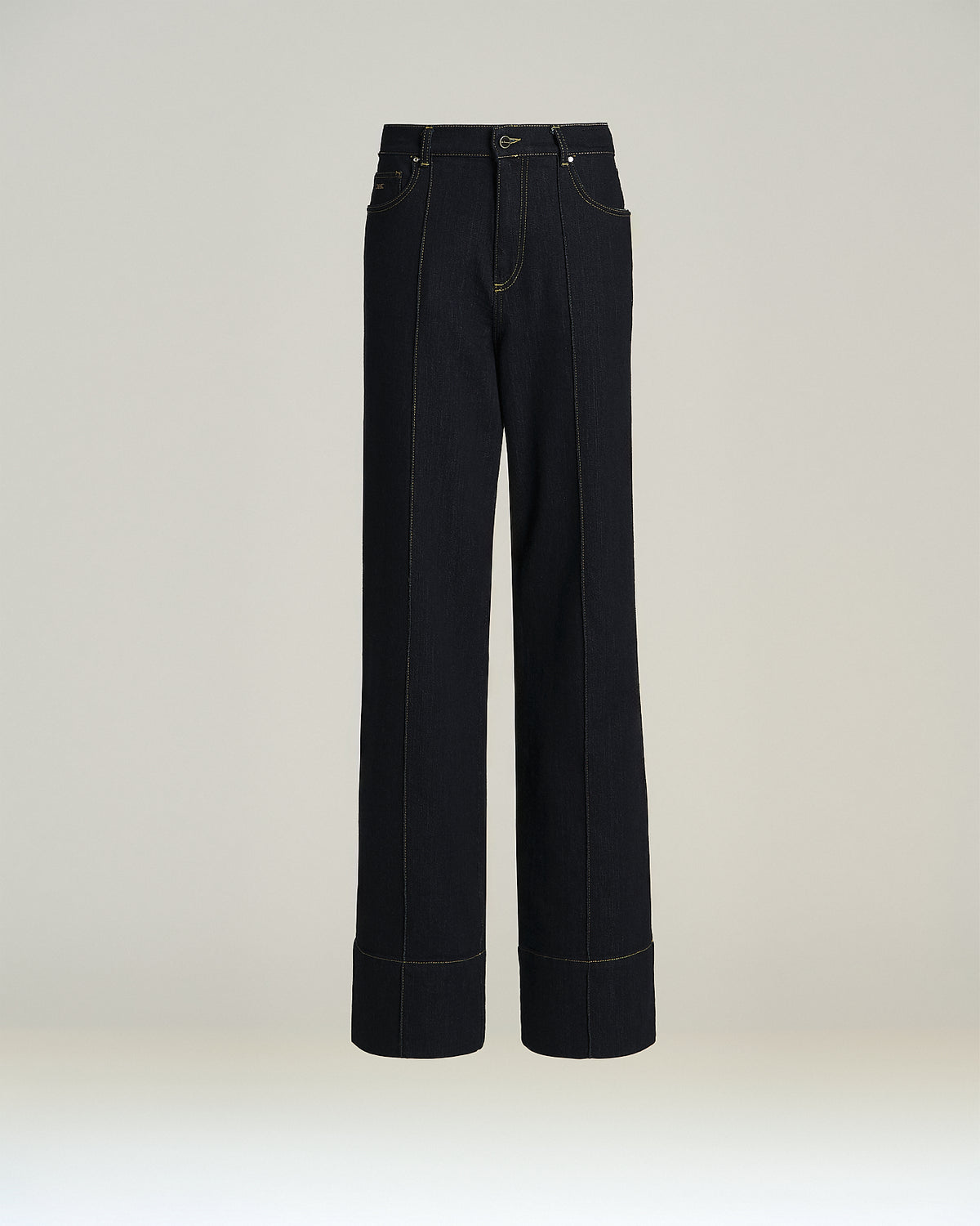 DARK BLUE COTTON PANTS 1