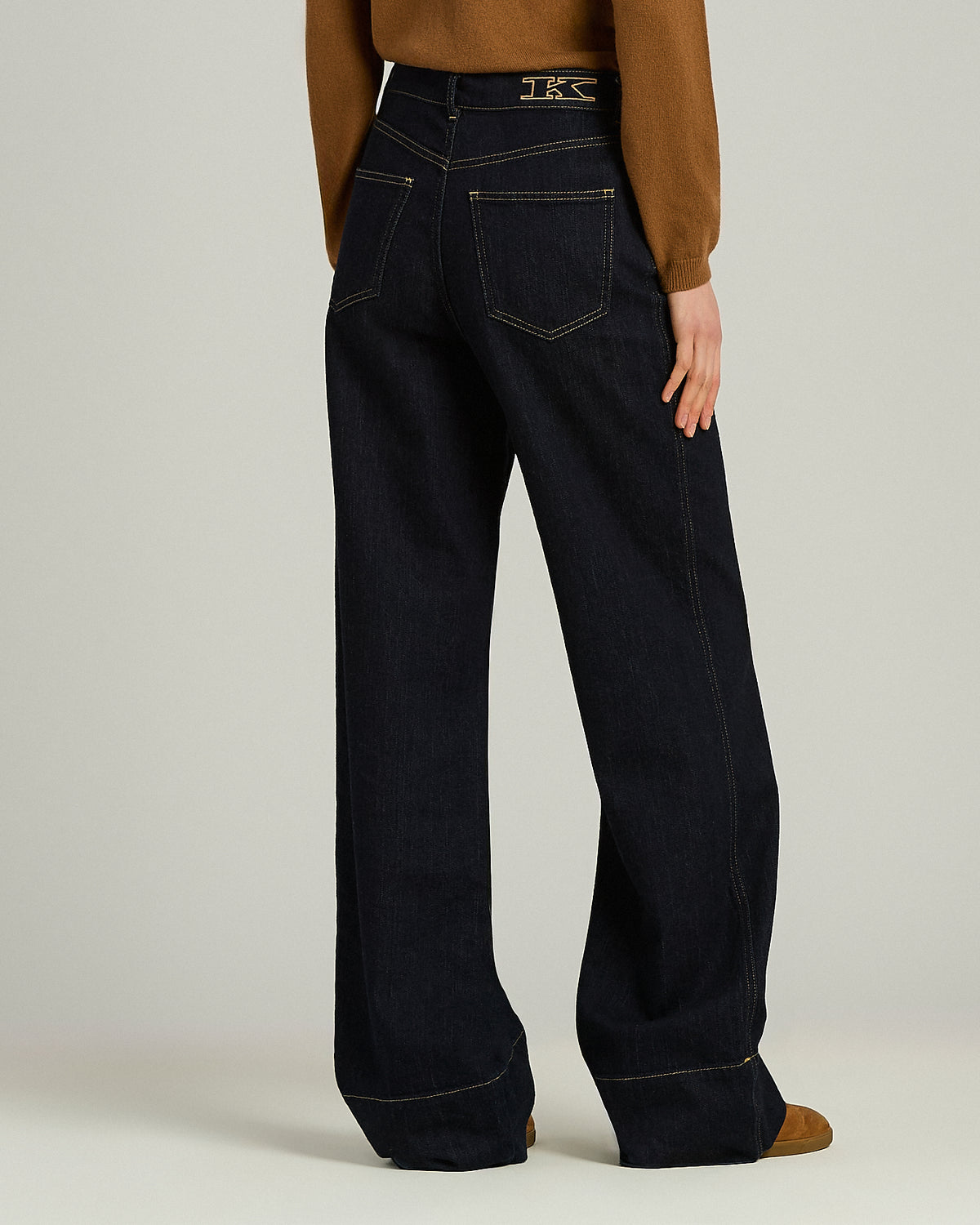 DARK BLUE COTTON PANTS 3