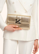 Kiton silver karry - bag for woman, in lambskin 5