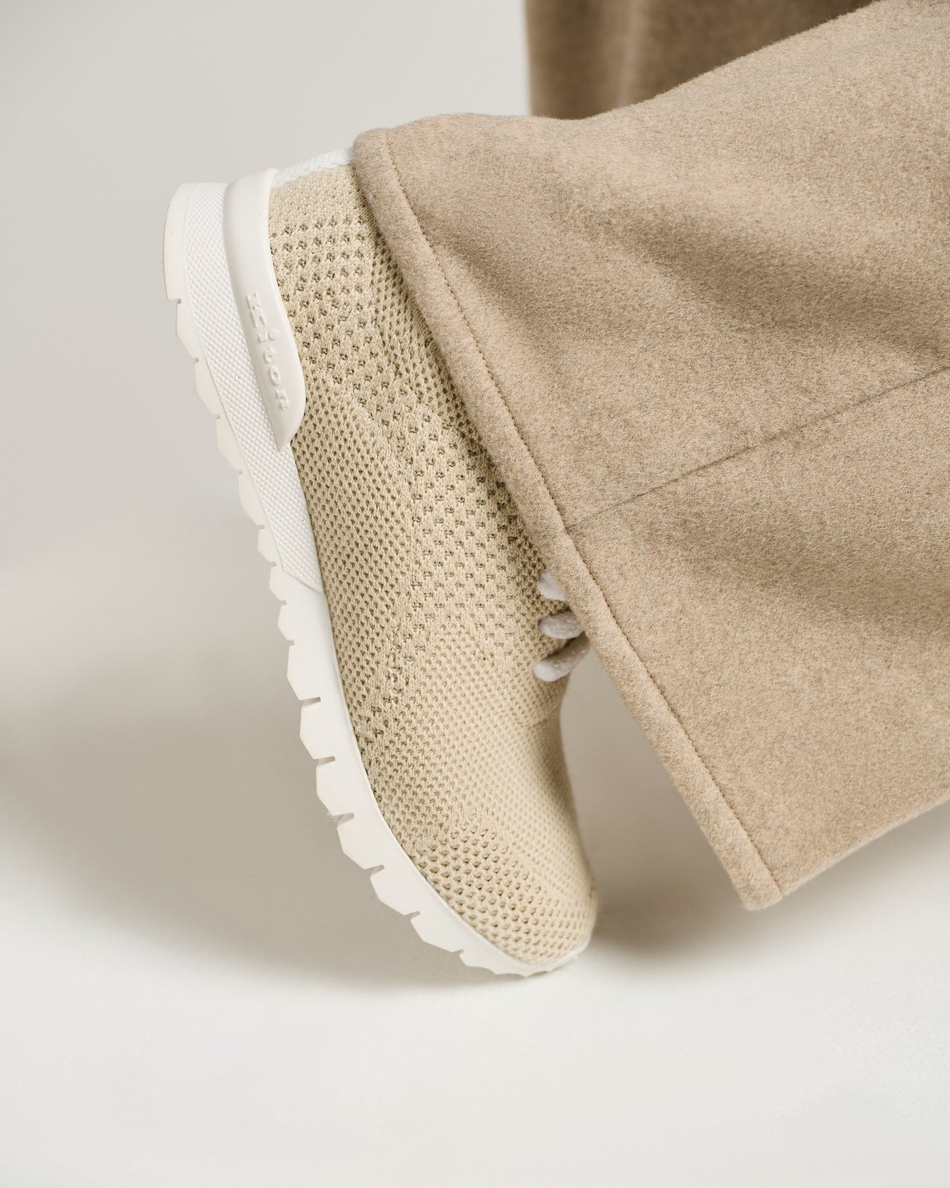 Fits - Sneakers Cashmere Beige | Kiton